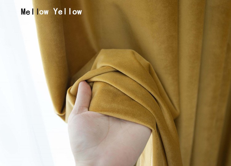 mellow yellow velvet