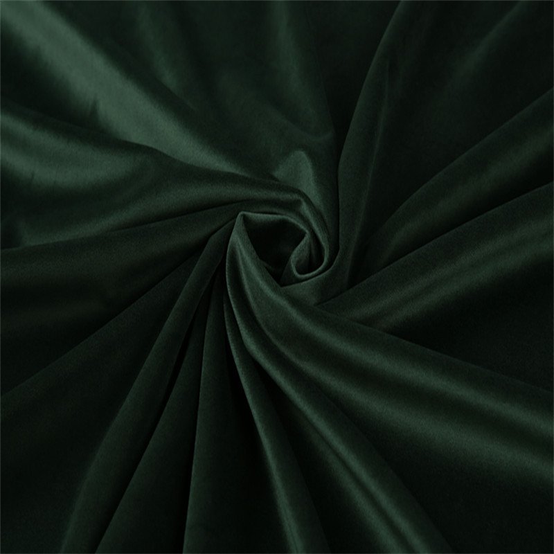 Dark green velvet