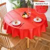 oil proof PVC tablecloth