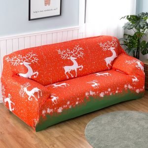 Christmas sofa throw