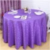 jacquard round tablecloth
