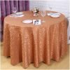 jacquard round tablecloth