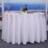 jacquard round tablecloth