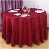 jacquard round tablecloth