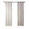 beige blackout curtains