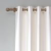 beige blackout curtain