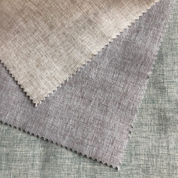 grey curtain fabric