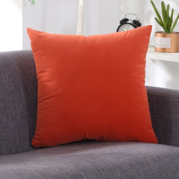 orange cushion cover