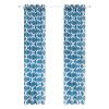 printed sheer curtains