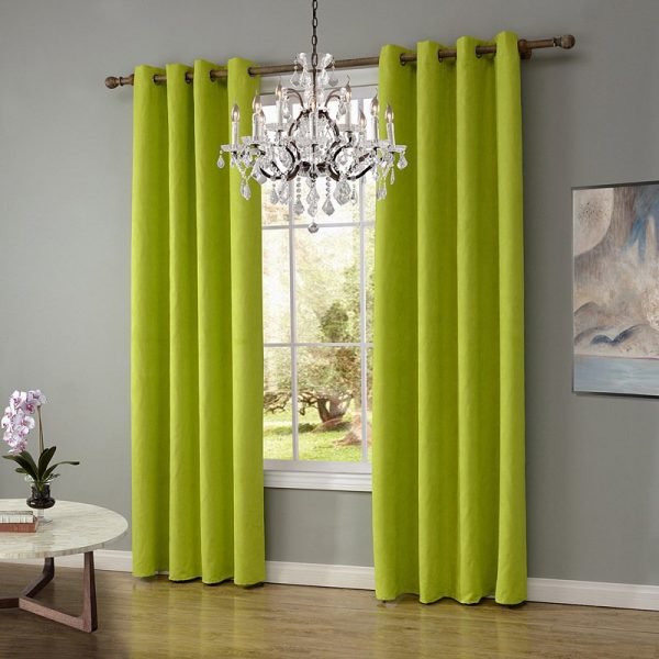 olive drapery curtains