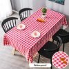 rectangle pvc tablecloth