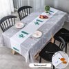 rectangle pvc tablecloth