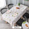 rectangle pvc tablecloth