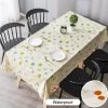 rectangle pvc tablecloth