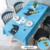rectangle pvc tablecloth