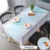rectangle pvc tablecloth