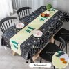 rectangle pvc tablecloth