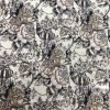 beige floral upholstery fabric