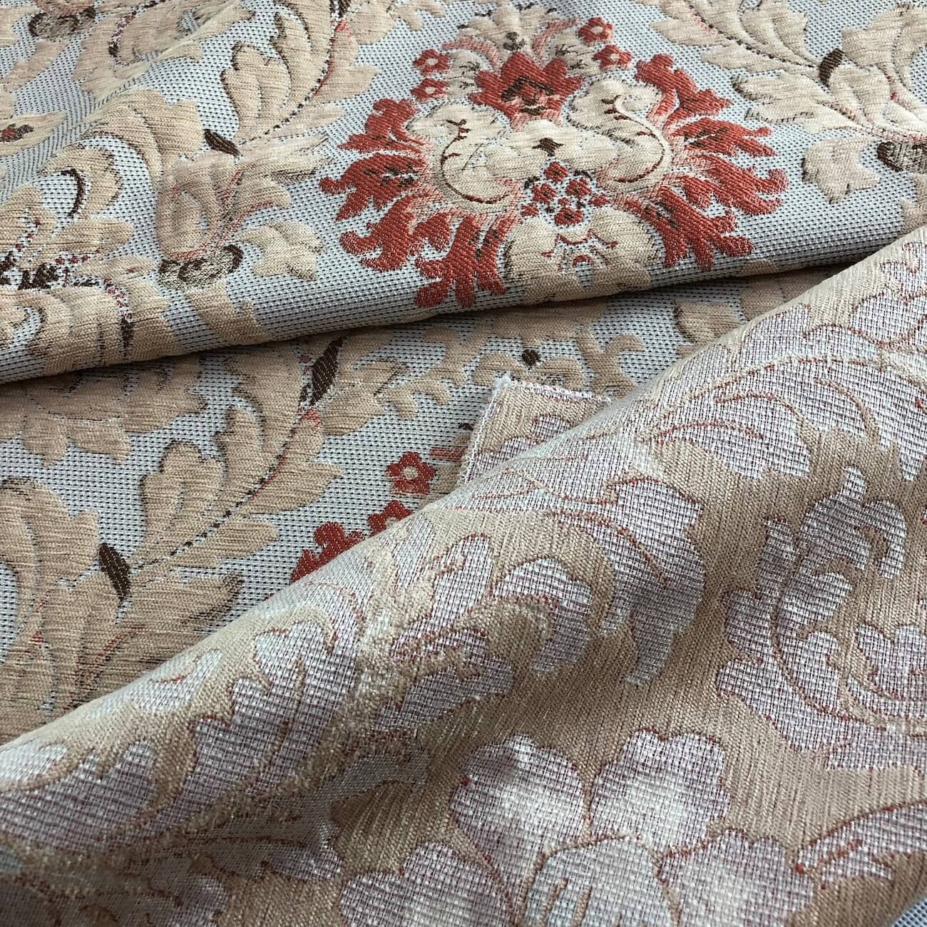 Jacquard damask chenille upholstery fabric - Huayeah Textile