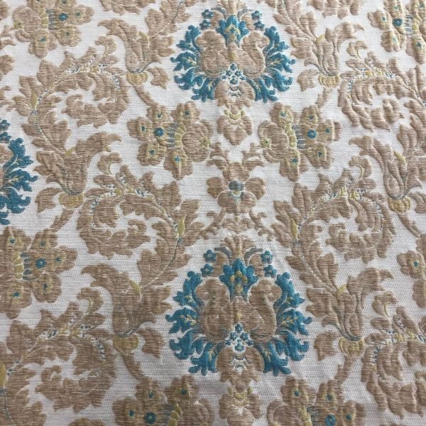 patterned chenille upholstery fabric