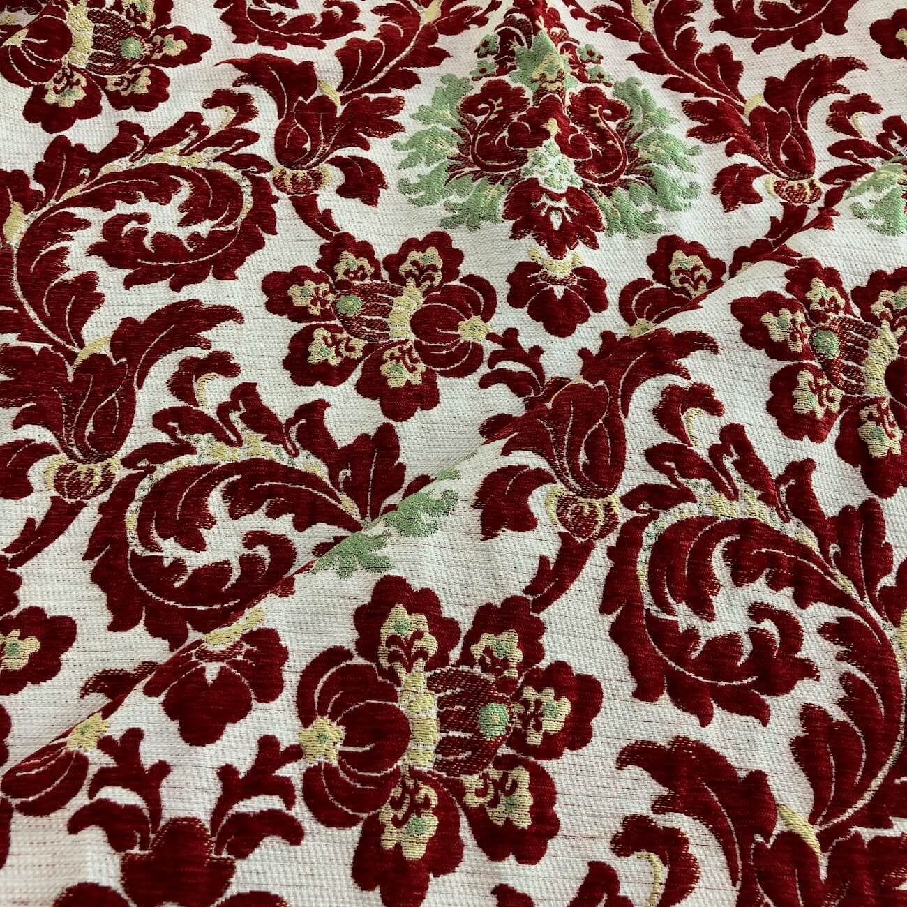 Jacquard Damask Chenille Upholstery Fabric Huayeah Textile 5595