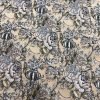 yellow floral upholstery fabric
