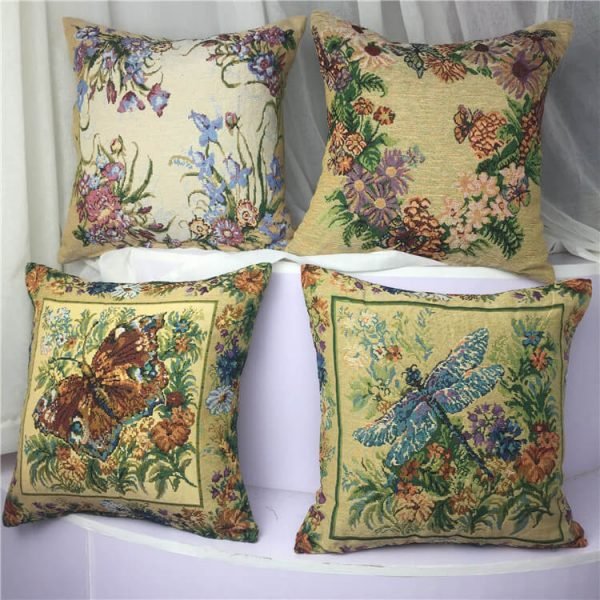 Tapestry cushion covers