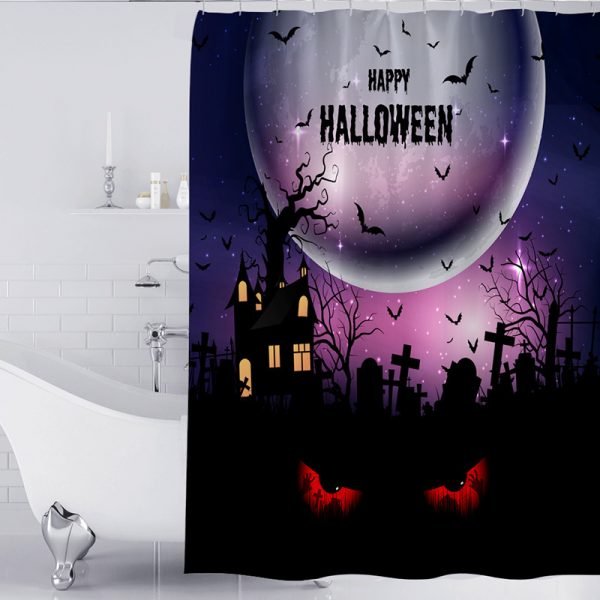 halloween shower curtains target