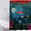 halloween shower curtains amazon