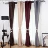solid blackout curtain fabric