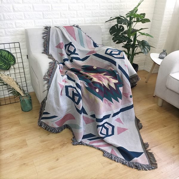 tapestry sofa throw blanket