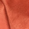 Maron velvet upholstery fabric
