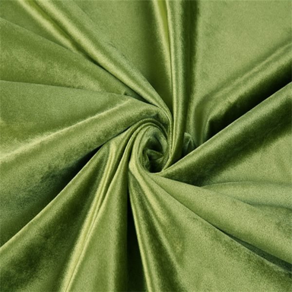 green velvet fabric