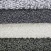 black boucle fabric
