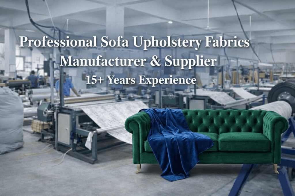 sofa fabric manufacturer