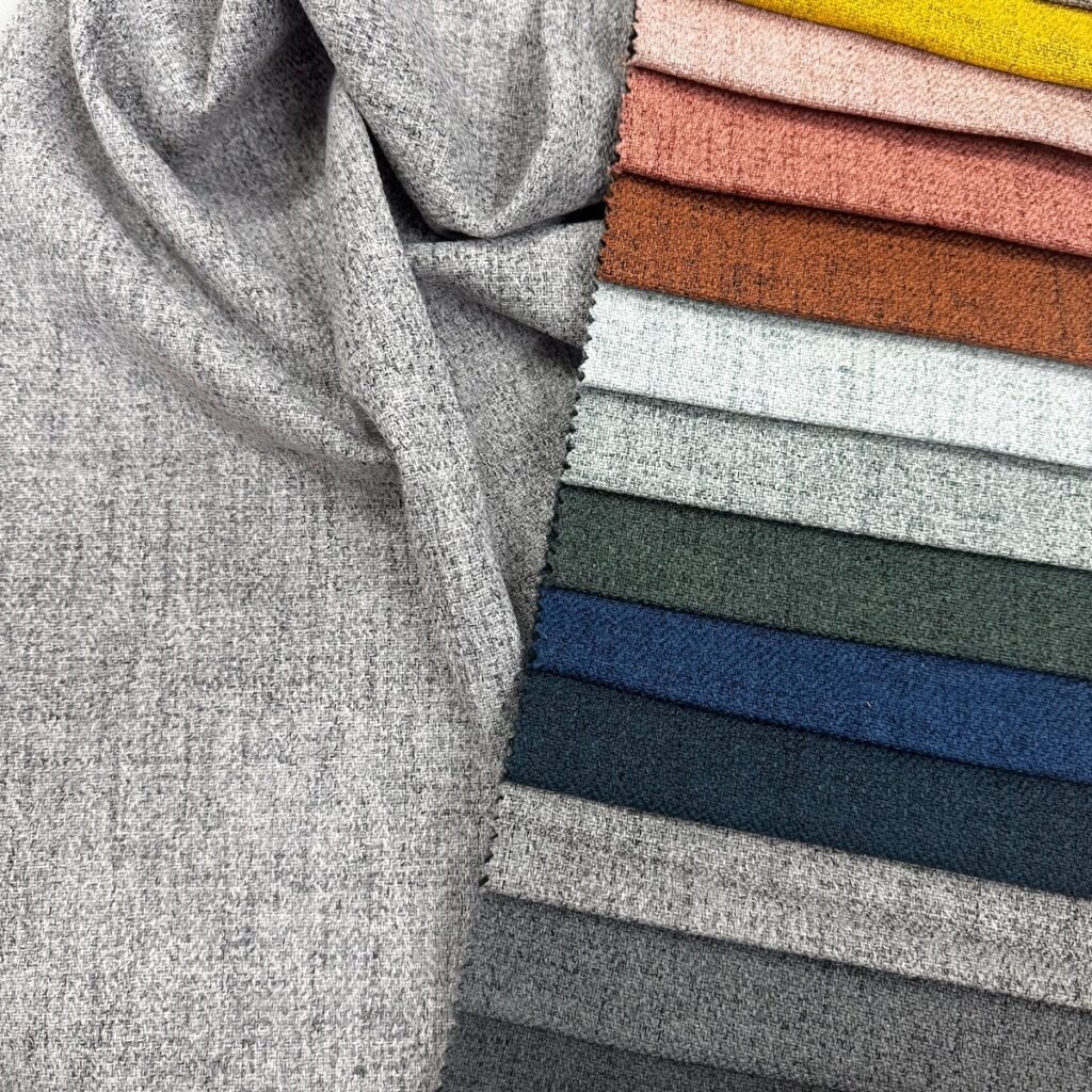 Linen look sofa fabric for sofa manufacturers